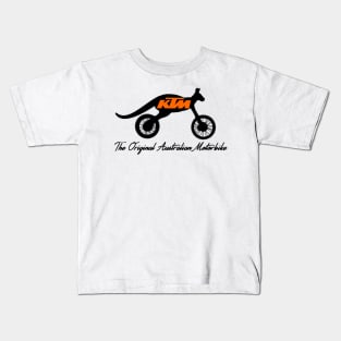 KTM Kangaroo Motorcycle Kids T-Shirt